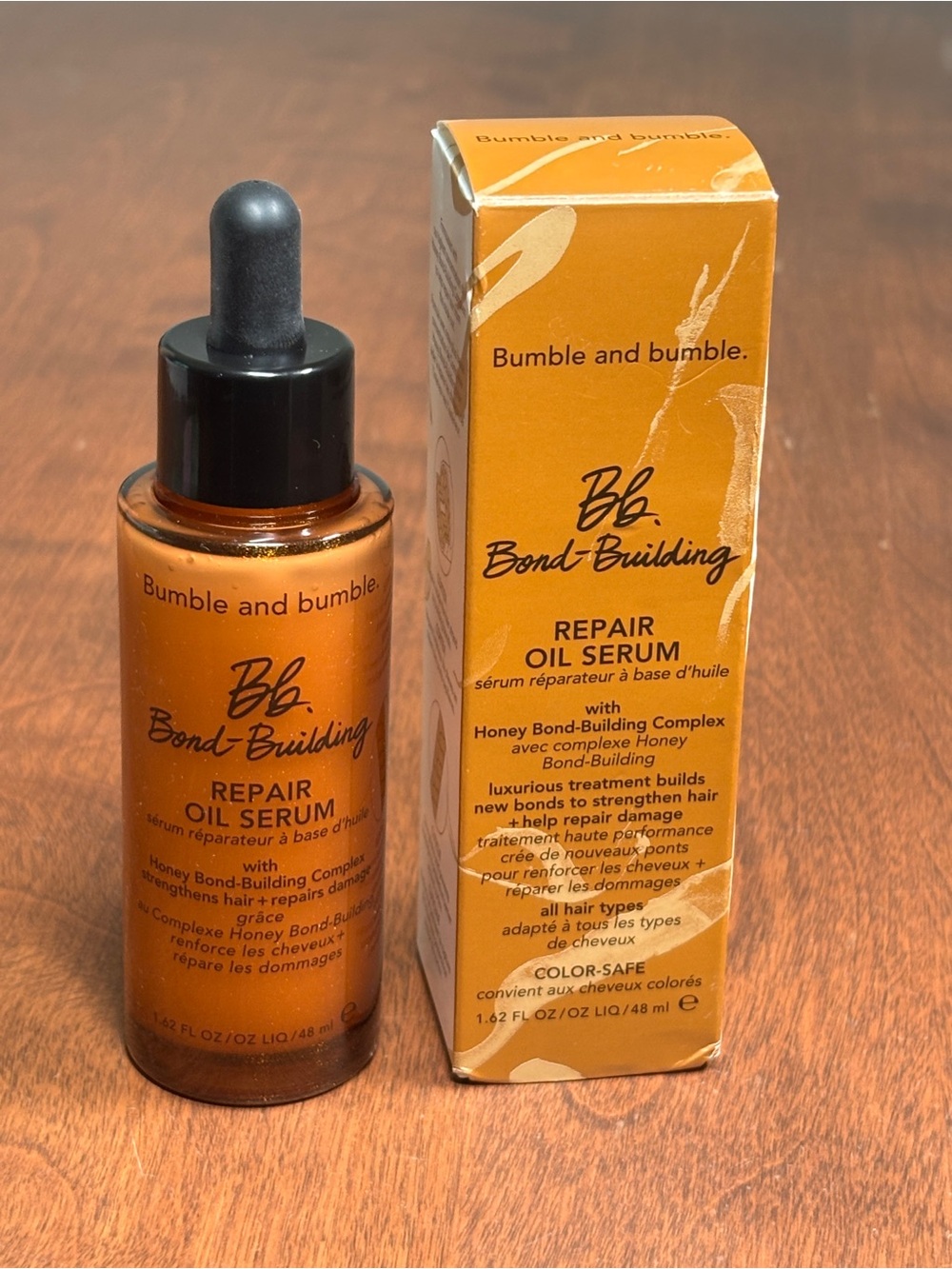 Bumble and bumble Repair Oil Serum - Metallic Gold Bottle
